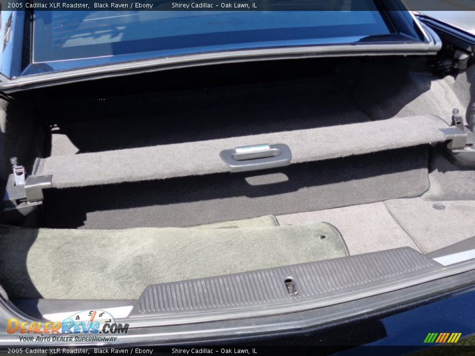2005 Cadillac XLR Roadster Black Raven / Ebony Photo #17