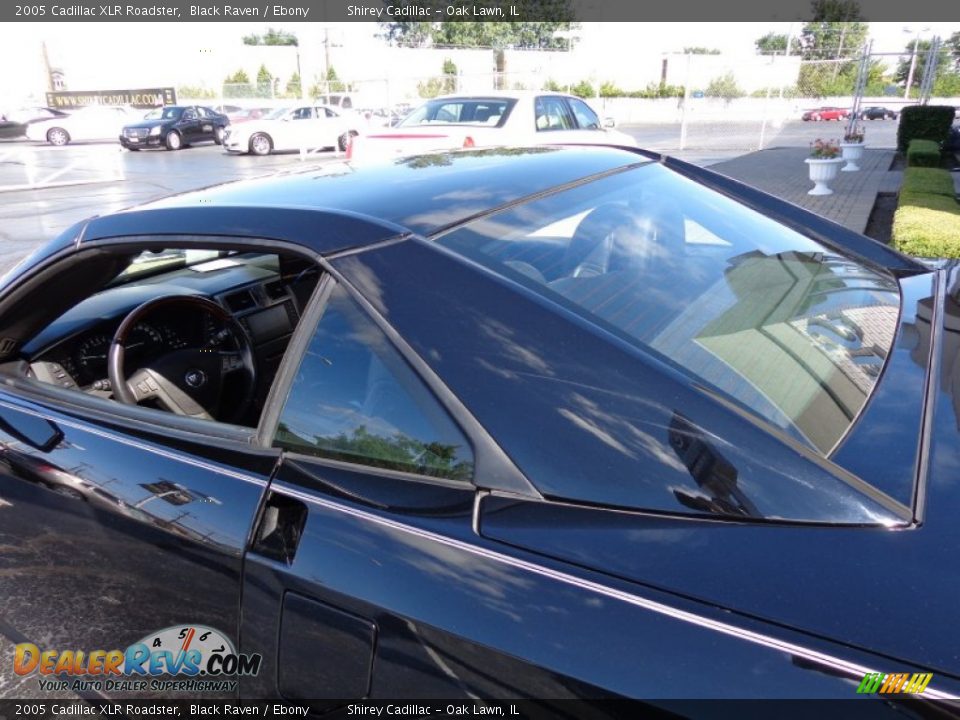 2005 Cadillac XLR Roadster Black Raven / Ebony Photo #19