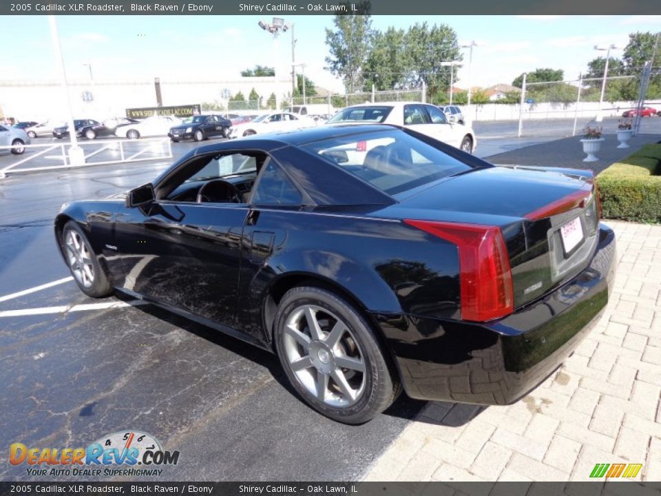 2005 Cadillac XLR Roadster Black Raven / Ebony Photo #20