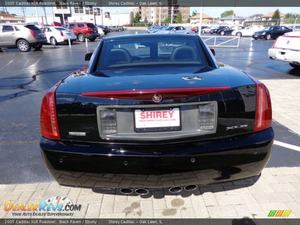 2005 Cadillac XLR Roadster Black Raven / Ebony Photo #21