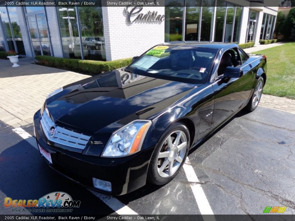 2005 Cadillac XLR Roadster Black Raven / Ebony Photo #23