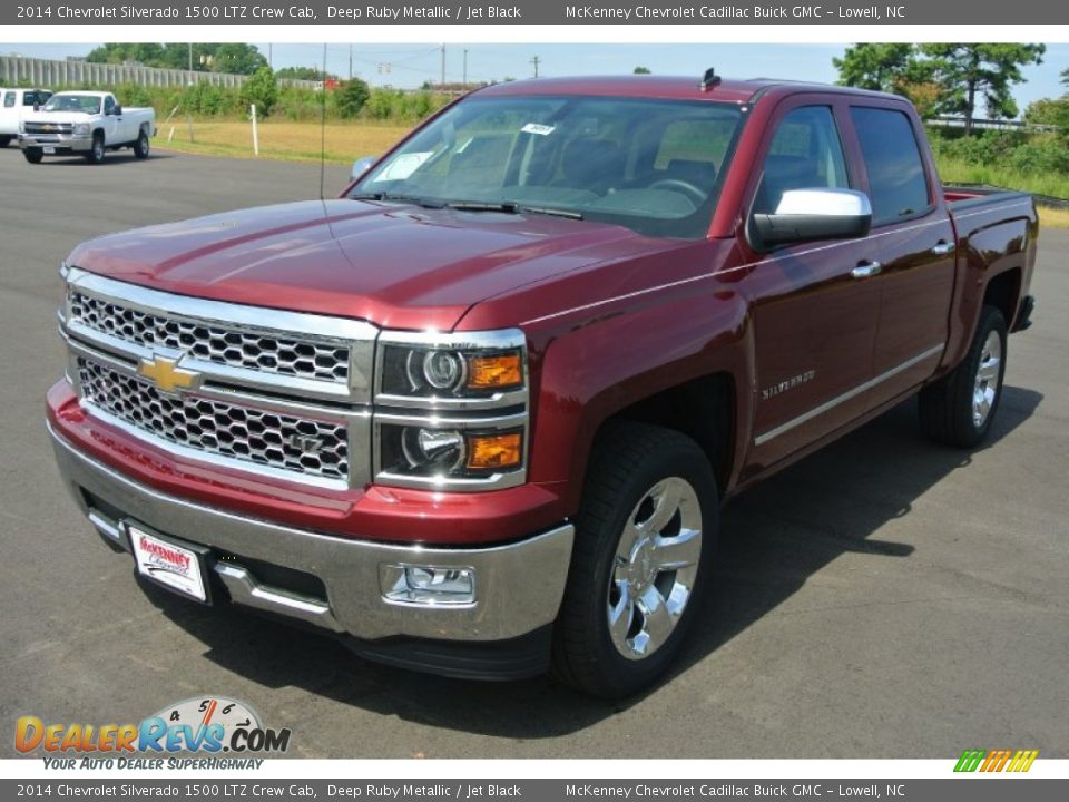 2014 Chevrolet Silverado 1500 LTZ Crew Cab Deep Ruby Metallic / Jet Black Photo #2
