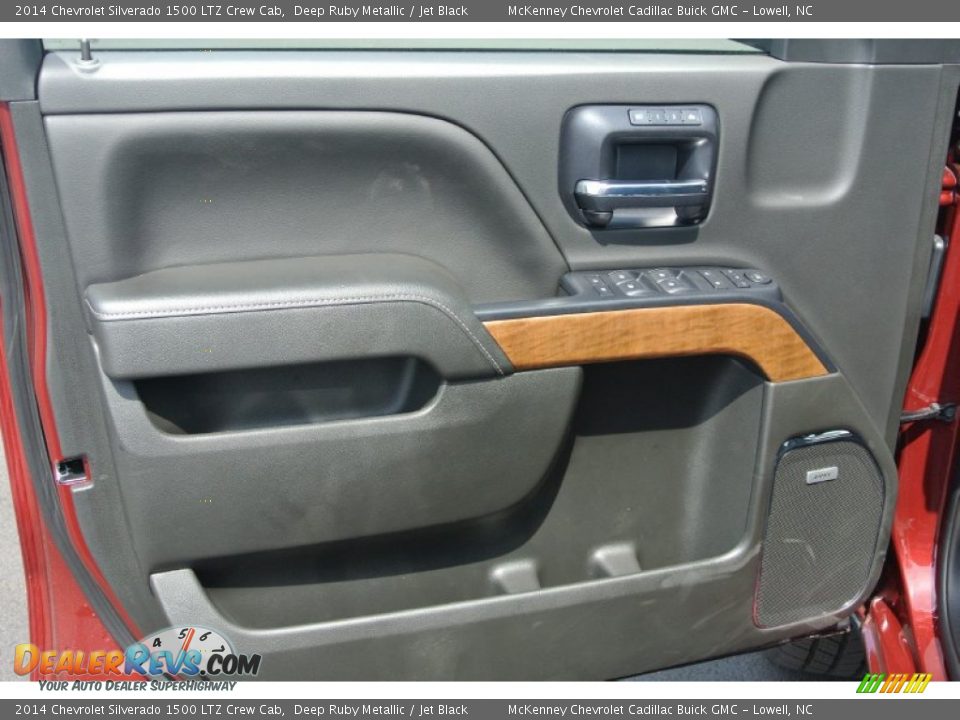 2014 Chevrolet Silverado 1500 LTZ Crew Cab Deep Ruby Metallic / Jet Black Photo #8