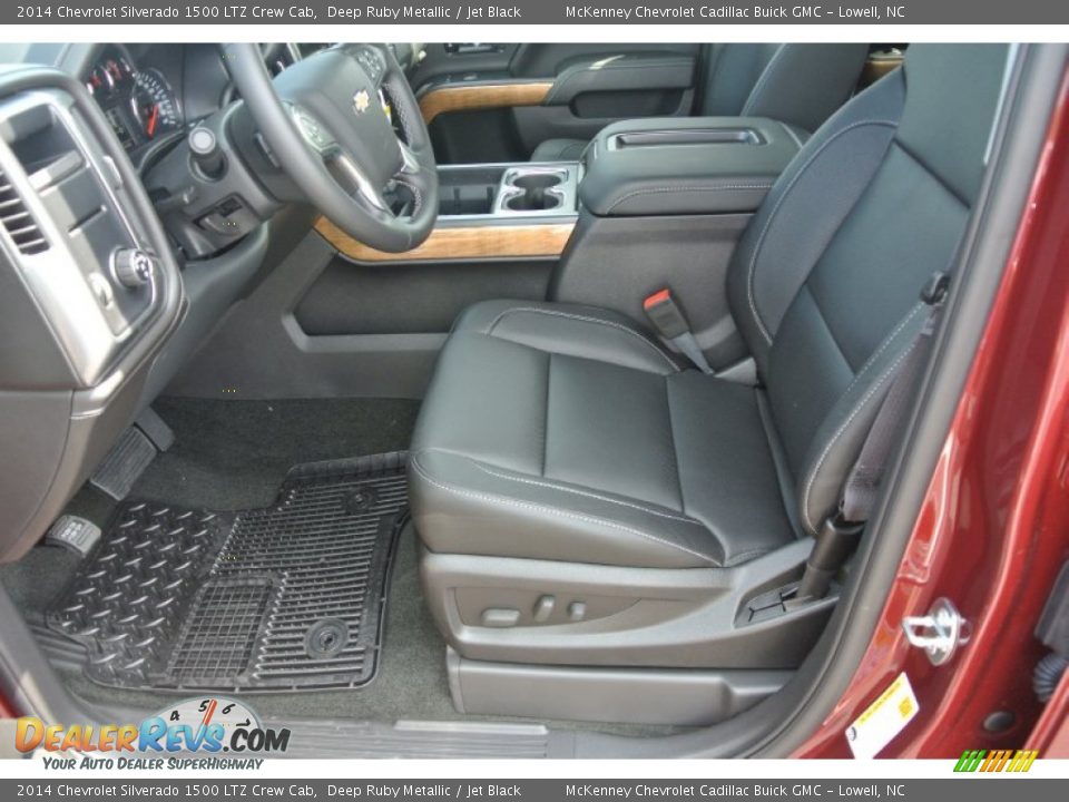 2014 Chevrolet Silverado 1500 LTZ Crew Cab Deep Ruby Metallic / Jet Black Photo #9