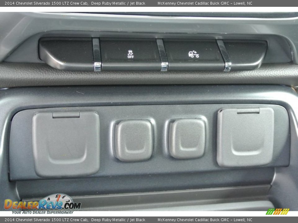 2014 Chevrolet Silverado 1500 LTZ Crew Cab Deep Ruby Metallic / Jet Black Photo #11