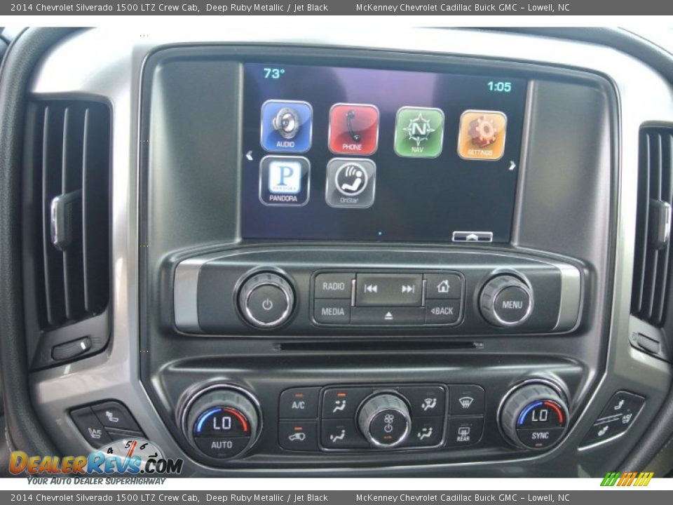 2014 Chevrolet Silverado 1500 LTZ Crew Cab Deep Ruby Metallic / Jet Black Photo #12