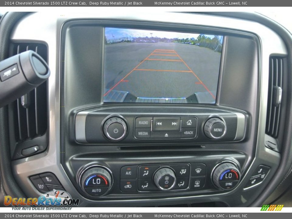 2014 Chevrolet Silverado 1500 LTZ Crew Cab Deep Ruby Metallic / Jet Black Photo #13