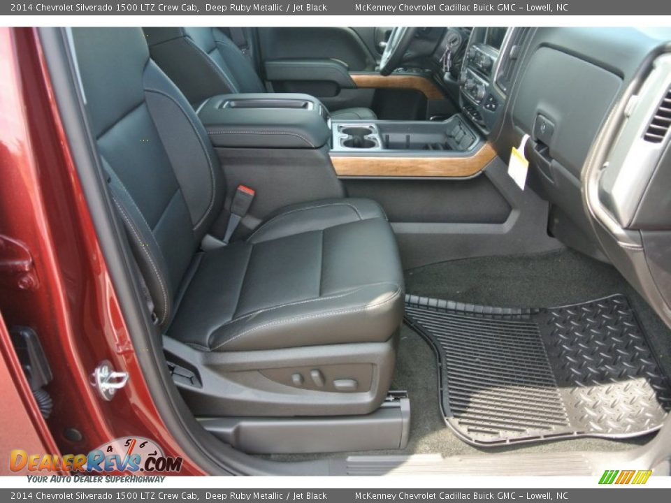 2014 Chevrolet Silverado 1500 LTZ Crew Cab Deep Ruby Metallic / Jet Black Photo #18
