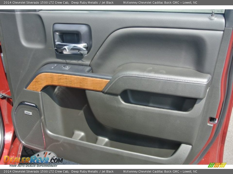 2014 Chevrolet Silverado 1500 LTZ Crew Cab Deep Ruby Metallic / Jet Black Photo #19