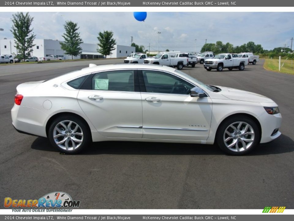 White Diamond Tricoat 2014 Chevrolet Impala LTZ Photo #6