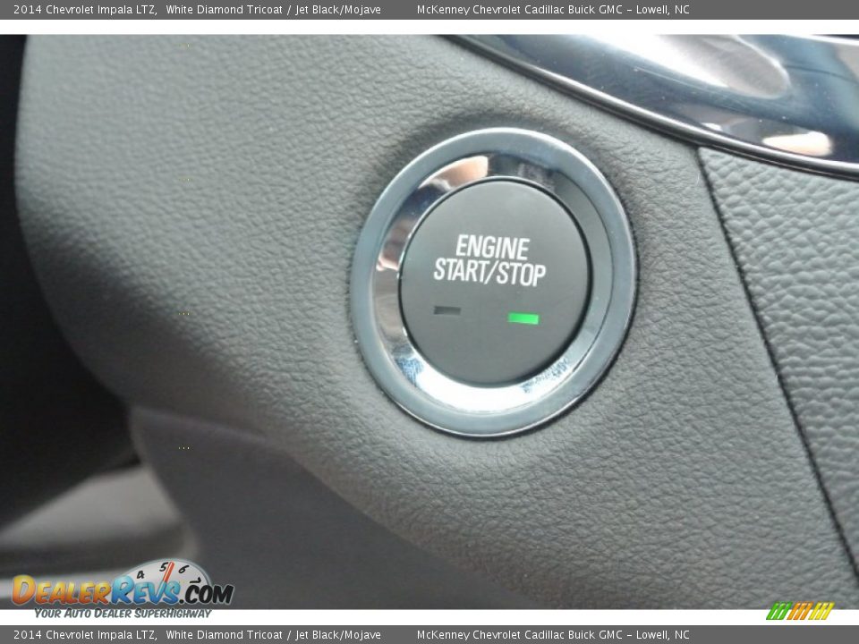 2014 Chevrolet Impala LTZ White Diamond Tricoat / Jet Black/Mojave Photo #13