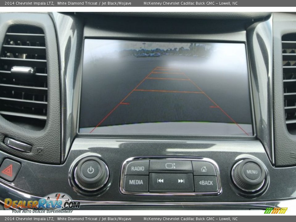 2014 Chevrolet Impala LTZ White Diamond Tricoat / Jet Black/Mojave Photo #15