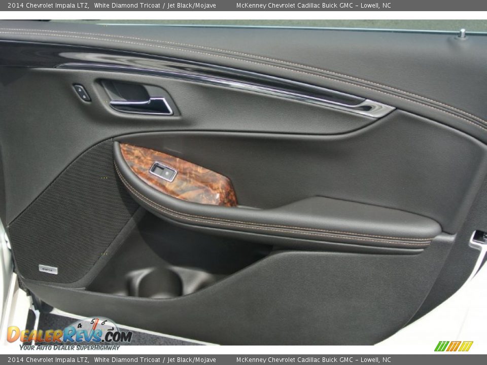 2014 Chevrolet Impala LTZ White Diamond Tricoat / Jet Black/Mojave Photo #21