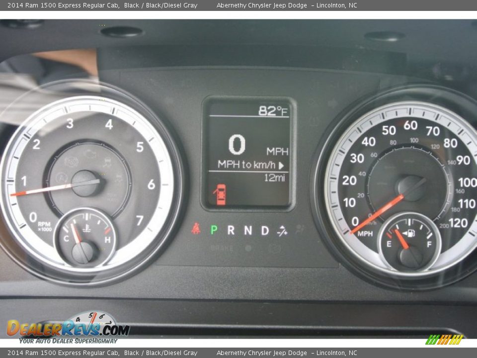 2014 Ram 1500 Express Regular Cab Gauges Photo #15