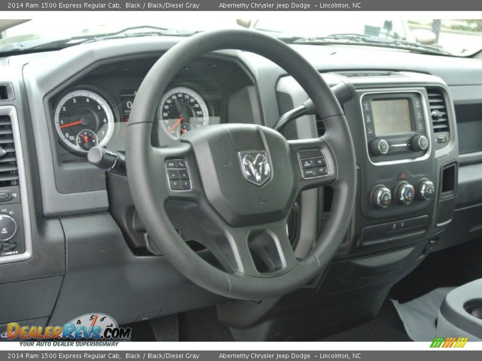 2014 Ram 1500 Express Regular Cab Steering Wheel Photo #22