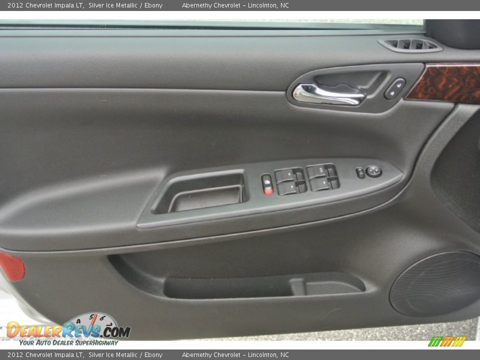 2012 Chevrolet Impala LT Silver Ice Metallic / Ebony Photo #10