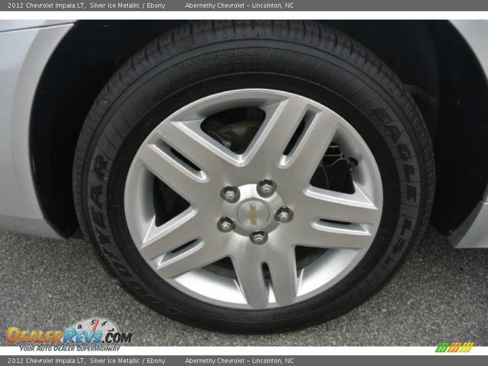 2012 Chevrolet Impala LT Silver Ice Metallic / Ebony Photo #22