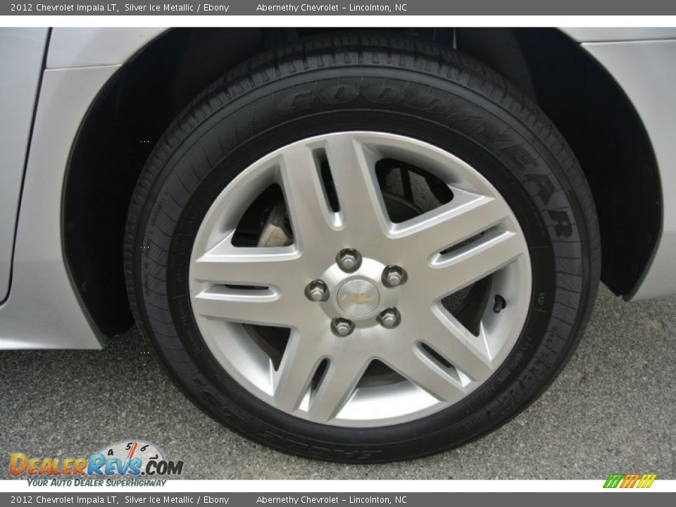 2012 Chevrolet Impala LT Silver Ice Metallic / Ebony Photo #23