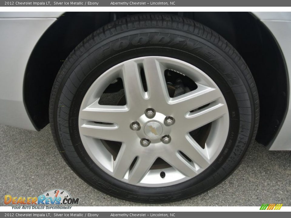 2012 Chevrolet Impala LT Silver Ice Metallic / Ebony Photo #24