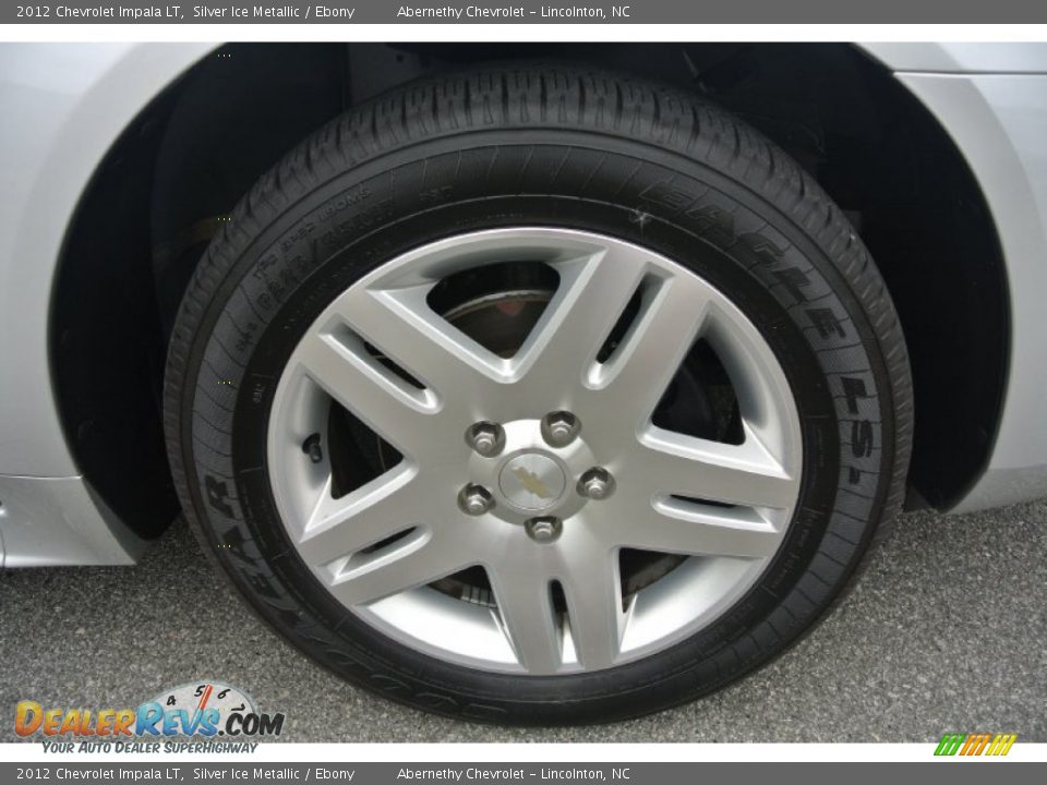 2012 Chevrolet Impala LT Silver Ice Metallic / Ebony Photo #25