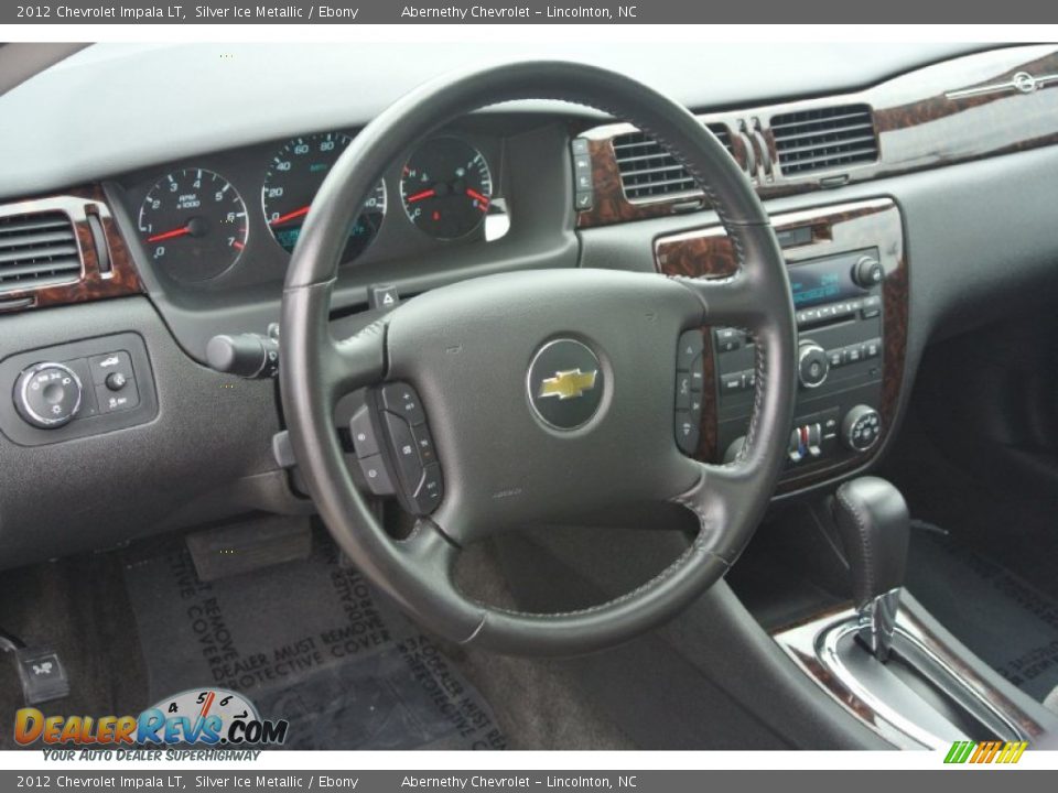 2012 Chevrolet Impala LT Silver Ice Metallic / Ebony Photo #26