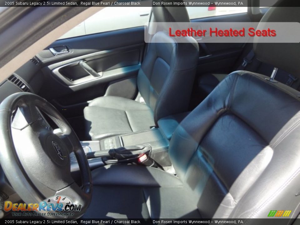 2005 Subaru Legacy 2.5i Limited Sedan Regal Blue Pearl / Charcoal Black Photo #4