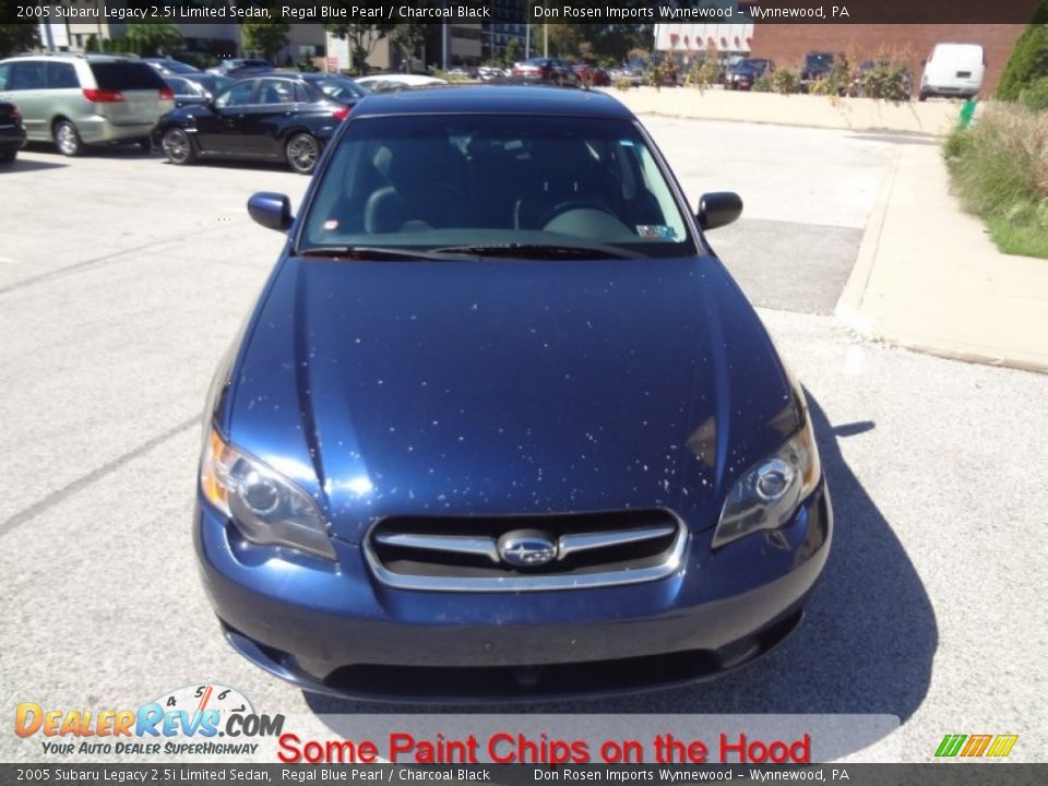2005 Subaru Legacy 2.5i Limited Sedan Regal Blue Pearl / Charcoal Black Photo #7
