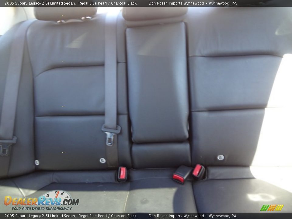 2005 Subaru Legacy 2.5i Limited Sedan Regal Blue Pearl / Charcoal Black Photo #13