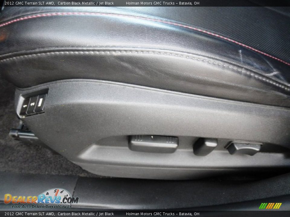 2012 GMC Terrain SLT AWD Carbon Black Metallic / Jet Black Photo #7
