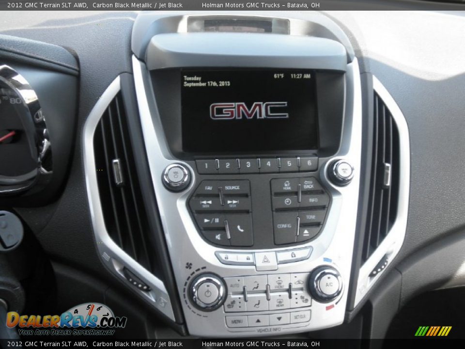 2012 GMC Terrain SLT AWD Carbon Black Metallic / Jet Black Photo #8