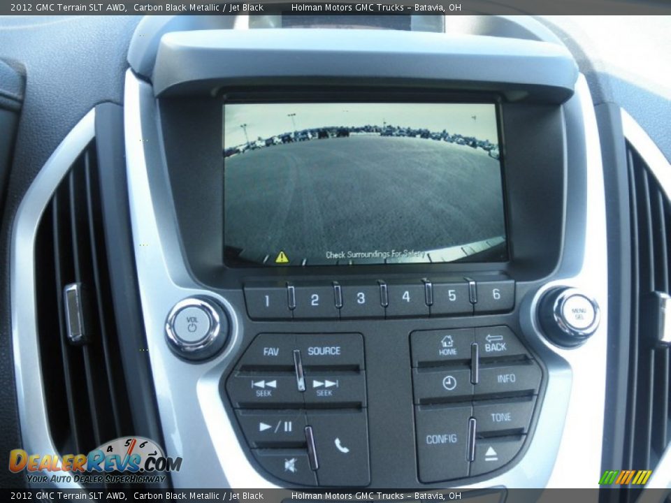 2012 GMC Terrain SLT AWD Carbon Black Metallic / Jet Black Photo #11