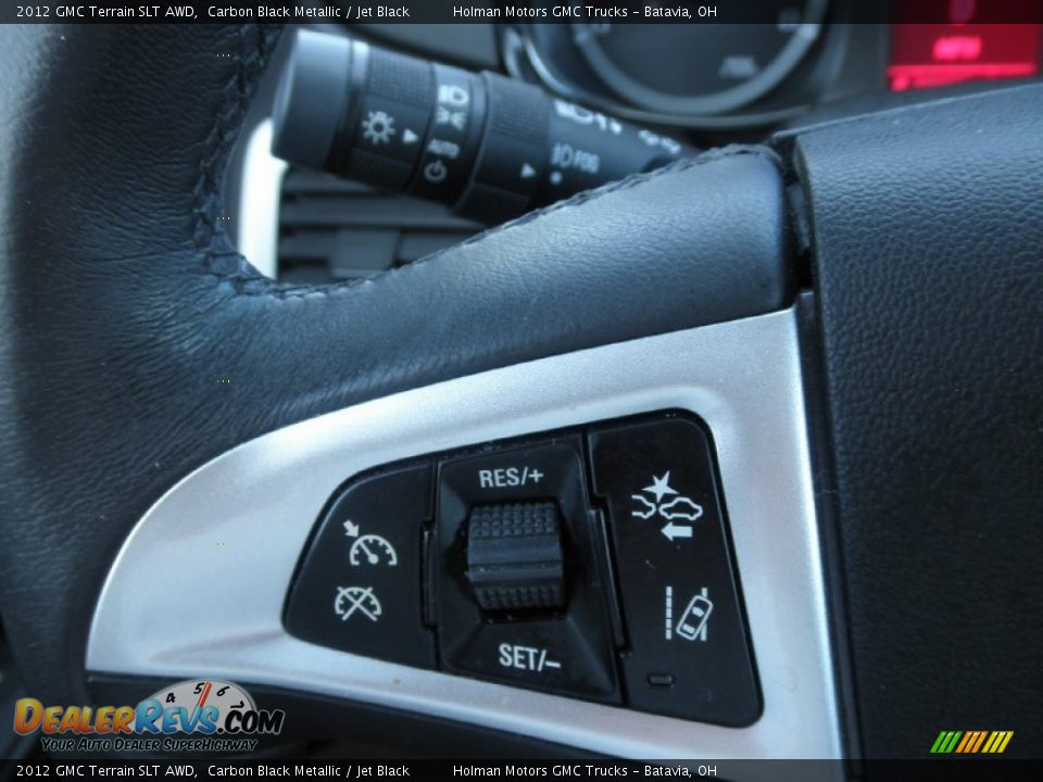 2012 GMC Terrain SLT AWD Carbon Black Metallic / Jet Black Photo #15