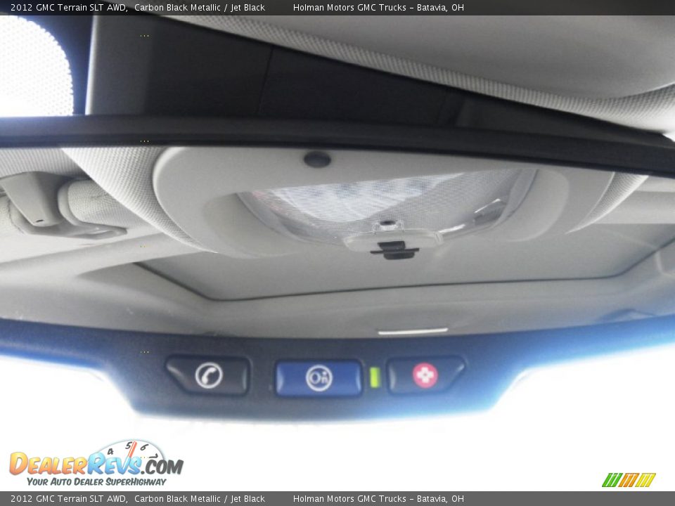 2012 GMC Terrain SLT AWD Carbon Black Metallic / Jet Black Photo #19