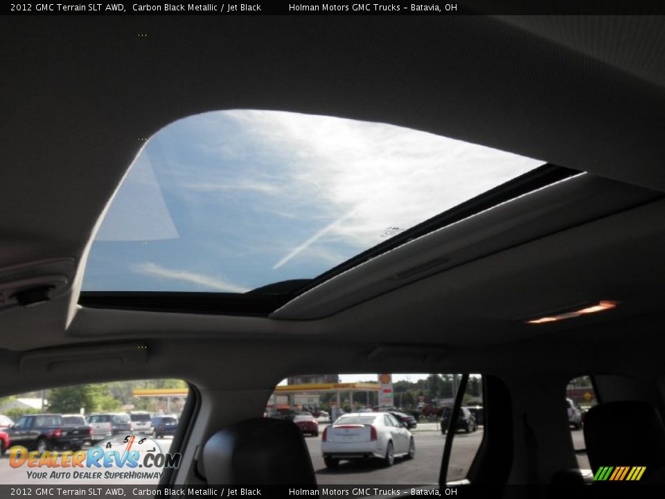 2012 GMC Terrain SLT AWD Carbon Black Metallic / Jet Black Photo #21