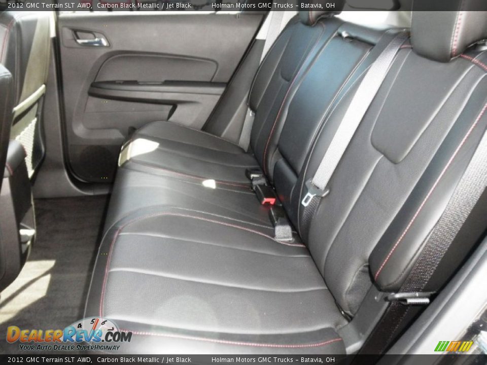 2012 GMC Terrain SLT AWD Carbon Black Metallic / Jet Black Photo #23