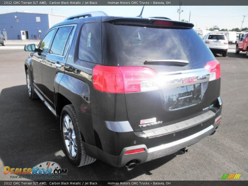 2012 GMC Terrain SLT AWD Carbon Black Metallic / Jet Black Photo #25