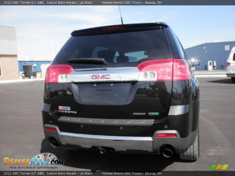 2012 GMC Terrain SLT AWD Carbon Black Metallic / Jet Black Photo #30
