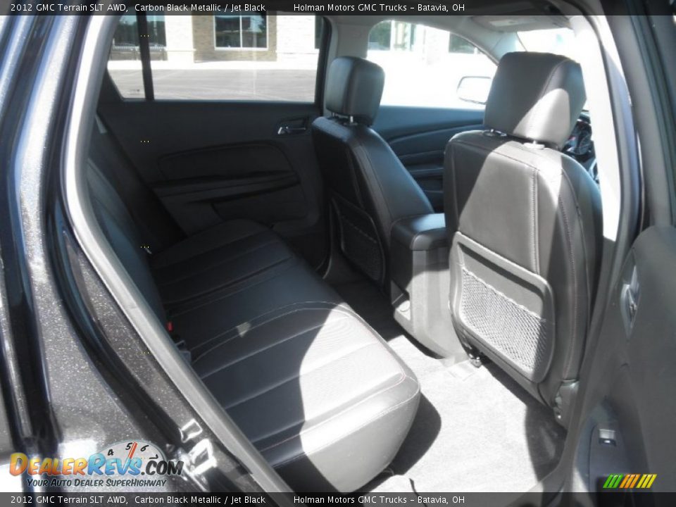 2012 GMC Terrain SLT AWD Carbon Black Metallic / Jet Black Photo #31