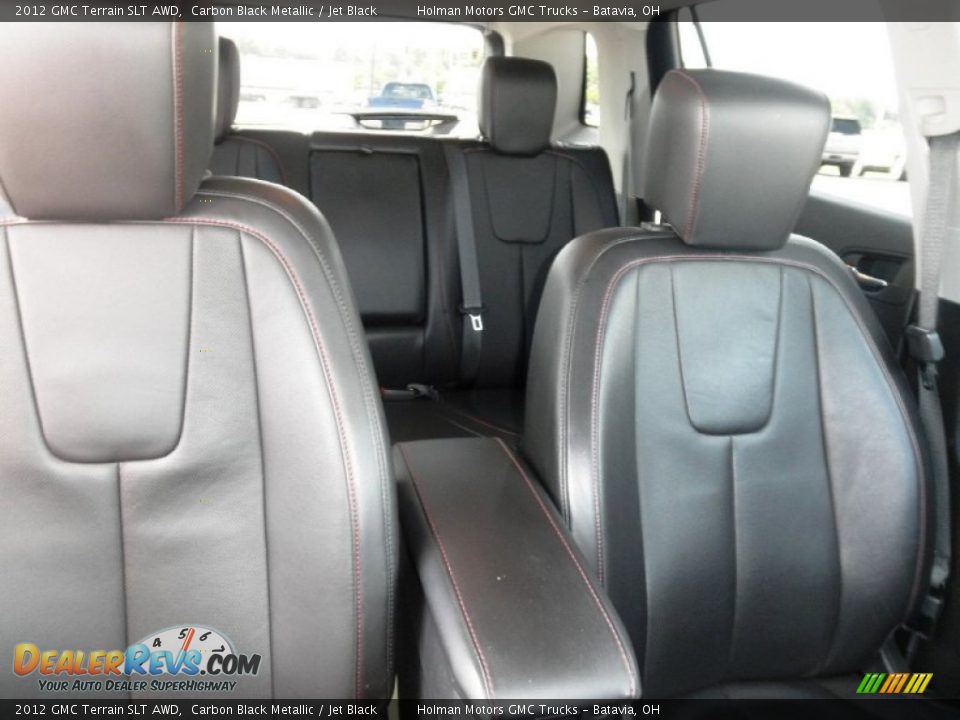 2012 GMC Terrain SLT AWD Carbon Black Metallic / Jet Black Photo #33
