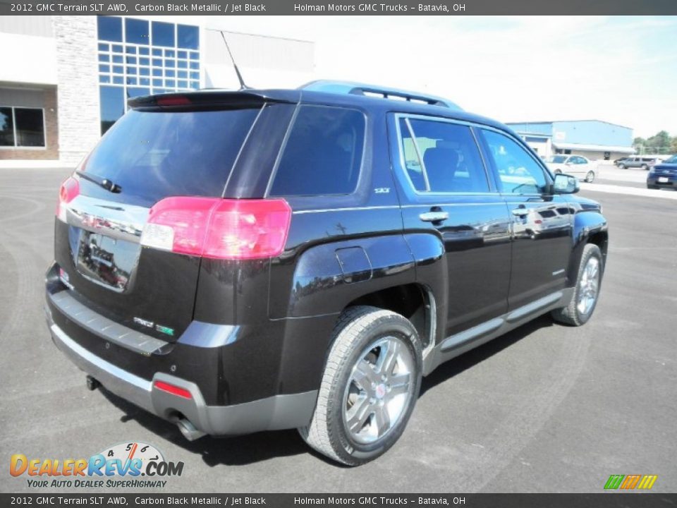 2012 GMC Terrain SLT AWD Carbon Black Metallic / Jet Black Photo #34