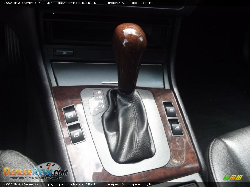 2002 BMW 3 Series 325i Coupe Topaz Blue Metallic / Black Photo #16