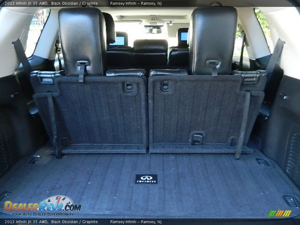 2013 Infiniti JX 35 AWD Black Obsidian / Graphite Photo #11