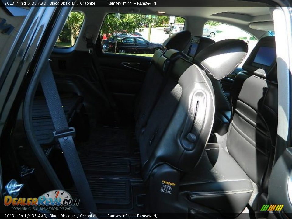 2013 Infiniti JX 35 AWD Black Obsidian / Graphite Photo #14