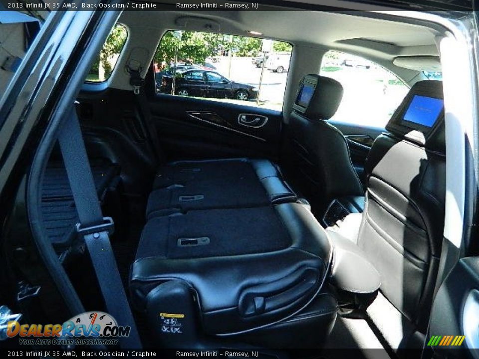 2013 Infiniti JX 35 AWD Black Obsidian / Graphite Photo #15