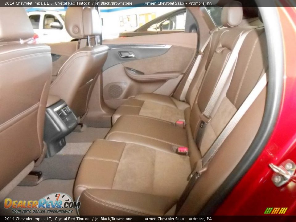2014 Chevrolet Impala LT Crystal Red Tintcoat / Jet Black/Brownstone Photo #9