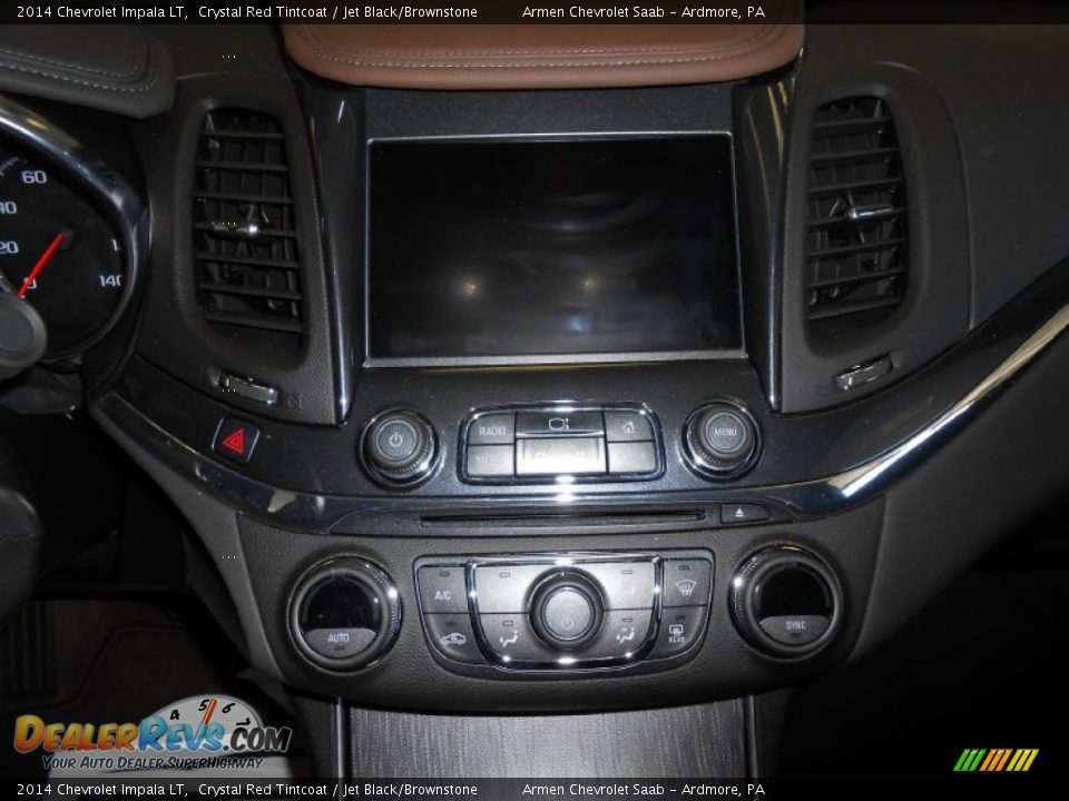 2014 Chevrolet Impala LT Crystal Red Tintcoat / Jet Black/Brownstone Photo #12