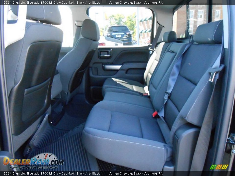 2014 Chevrolet Silverado 1500 LT Crew Cab 4x4 Black / Jet Black Photo #9