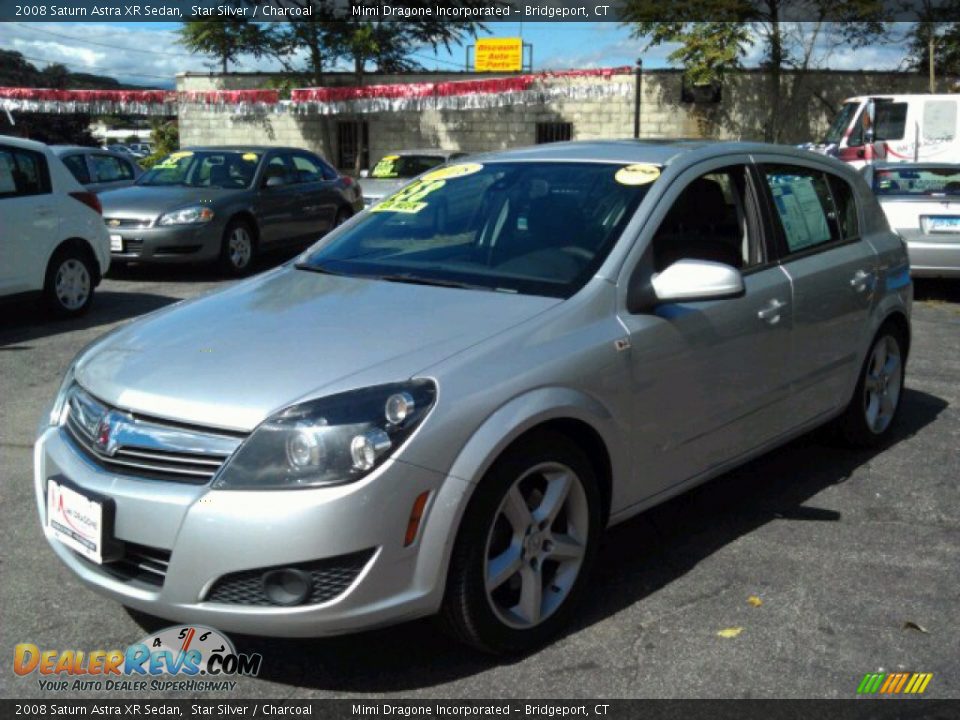 2008 Saturn Astra XR Sedan Star Silver / Charcoal Photo #1