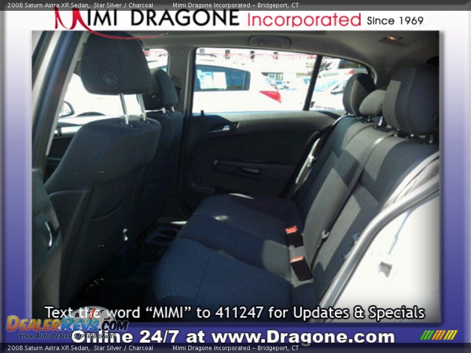 2008 Saturn Astra XR Sedan Star Silver / Charcoal Photo #13