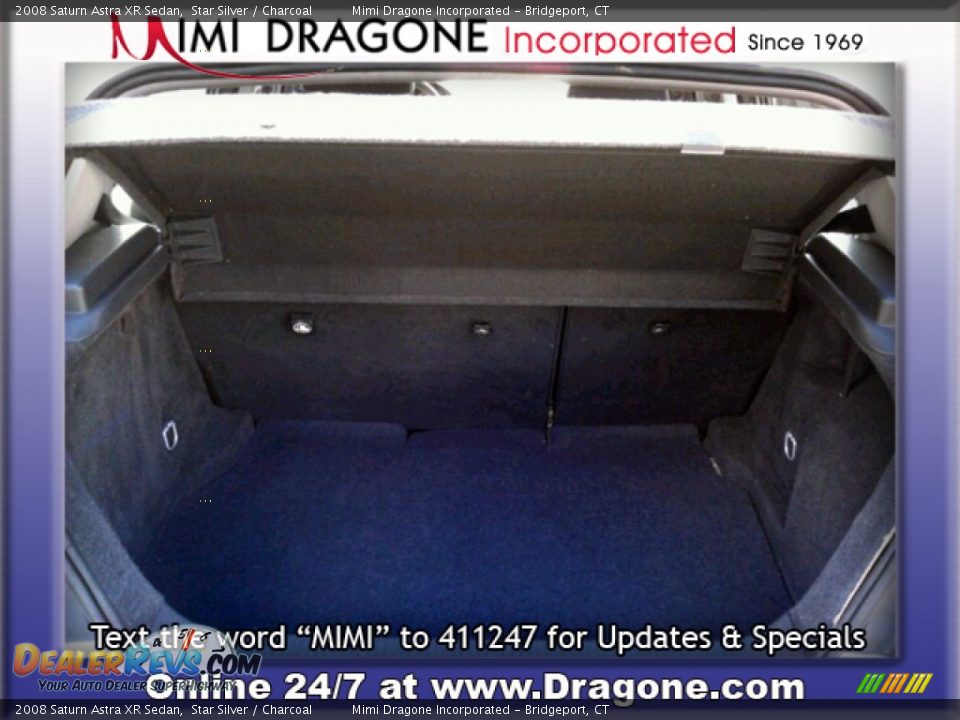 2008 Saturn Astra XR Sedan Star Silver / Charcoal Photo #14